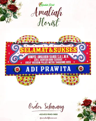 Karangan Bunga Ucapan Selamat di Kotabaru